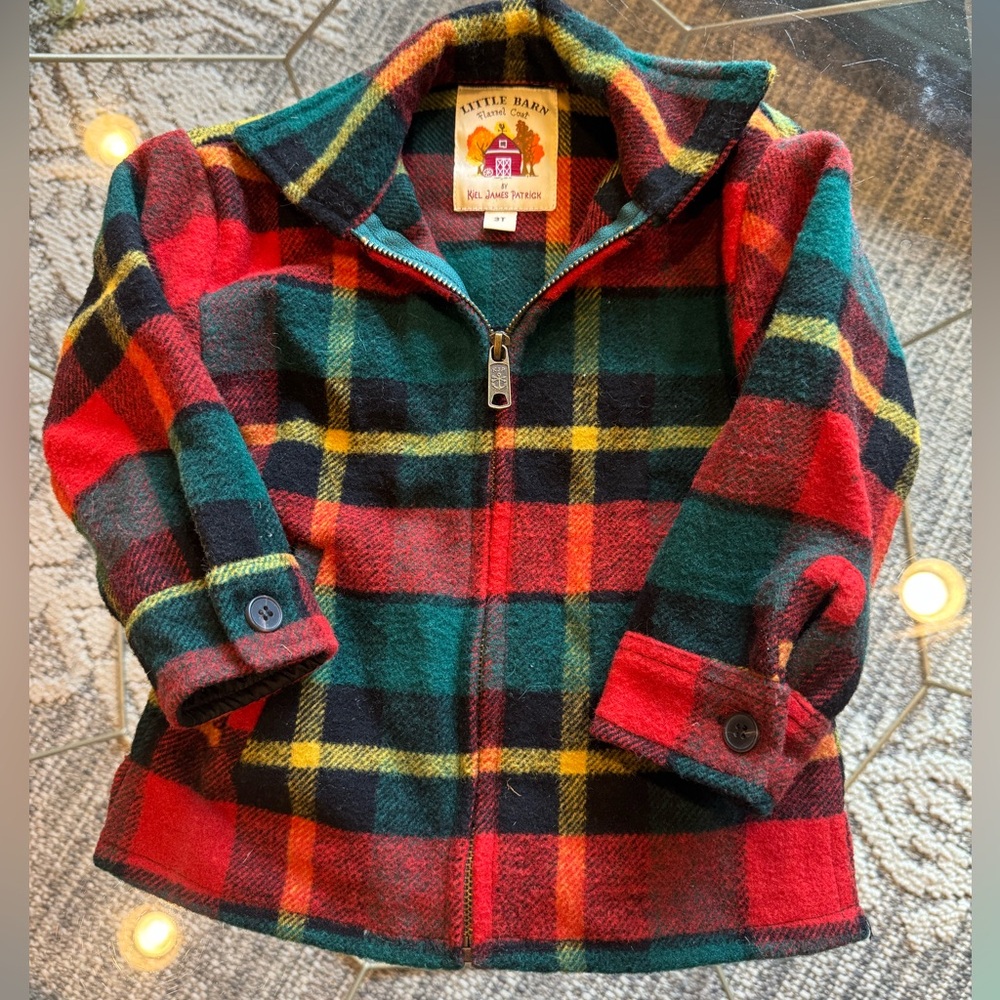 Kiel James Patrick little barn flannel coat